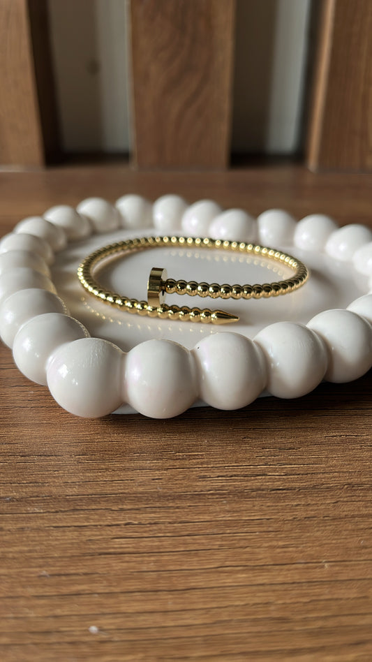 Bubble Nail Bracelet