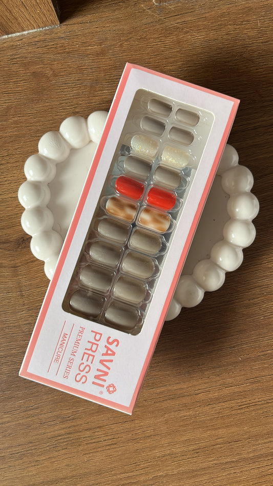 Grey: 24 nails in a box - High Quality Nails