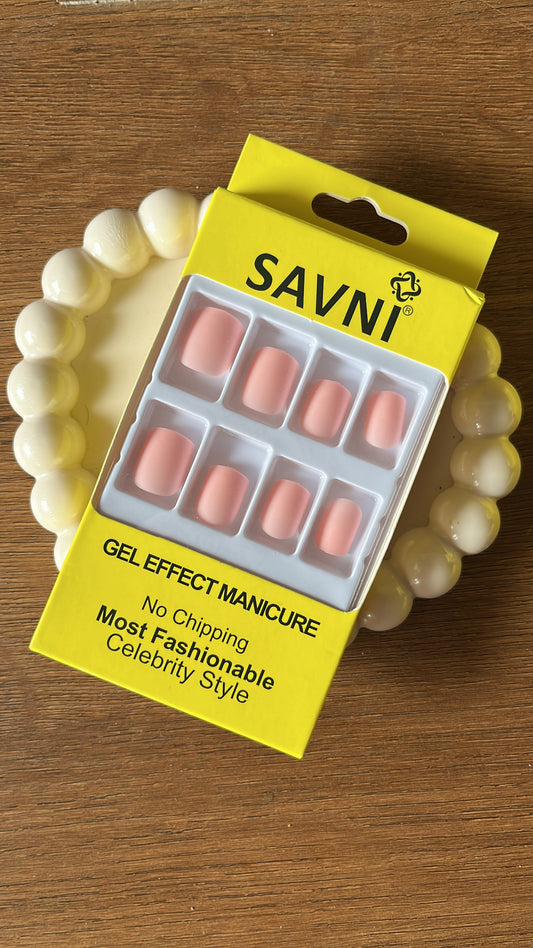 Peach matte: 12 nails in a box - Premium Nails