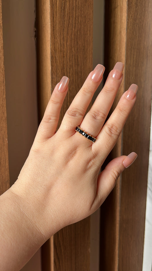 Baguette Ring - Black