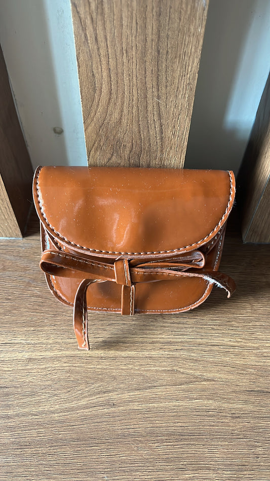 Glossy Tan Wallet
