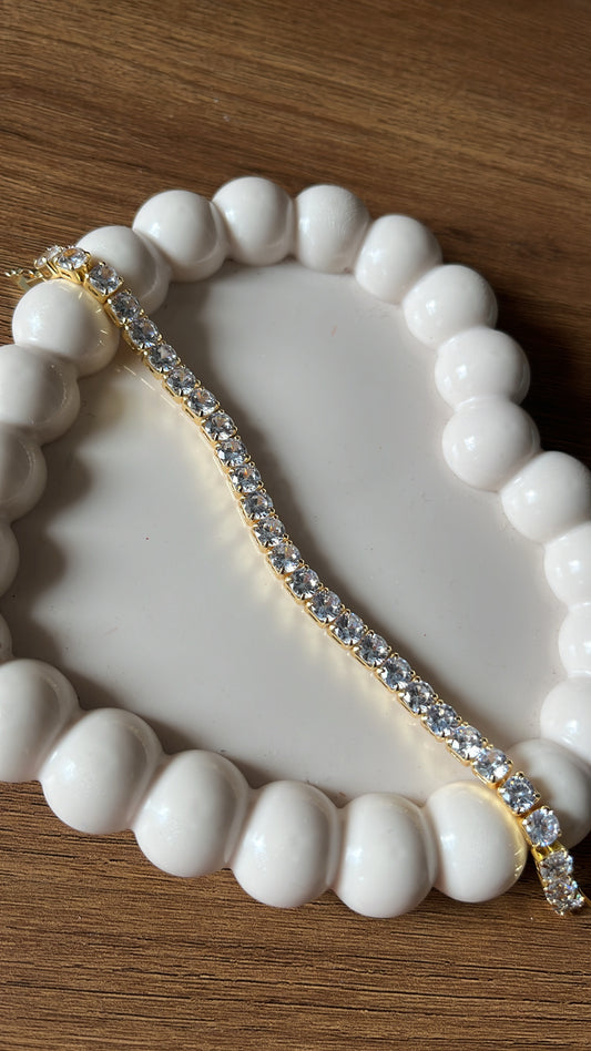 Tennis Bracelet - Gold