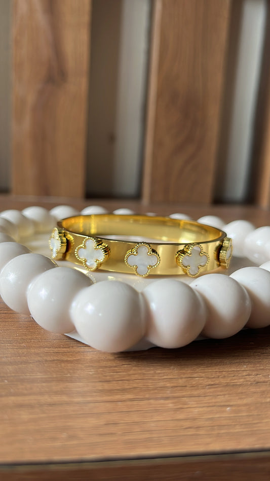 White Clover Bracelet