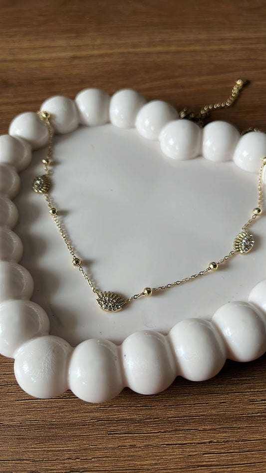 Evil eye necklace