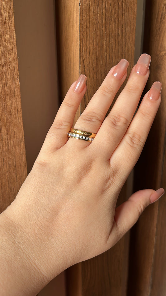 Cartier set of 2 rings