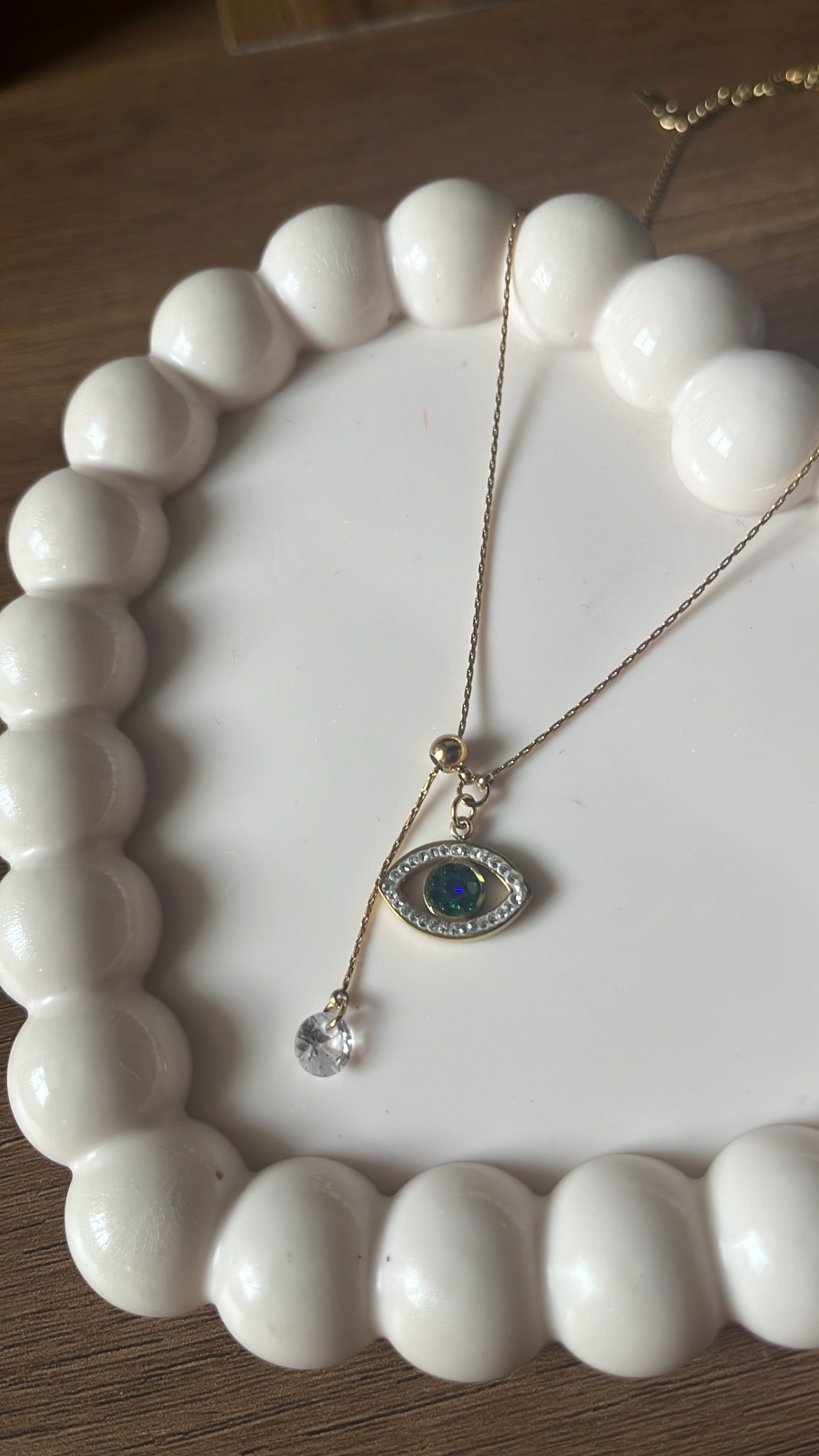 Evil eye pendant