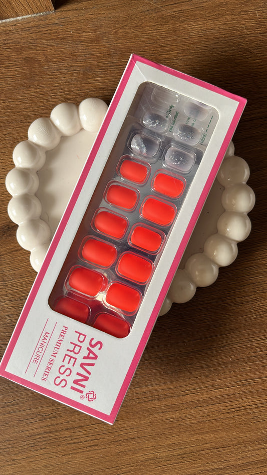 Orange: 24 nails in a box - High Quality Nails