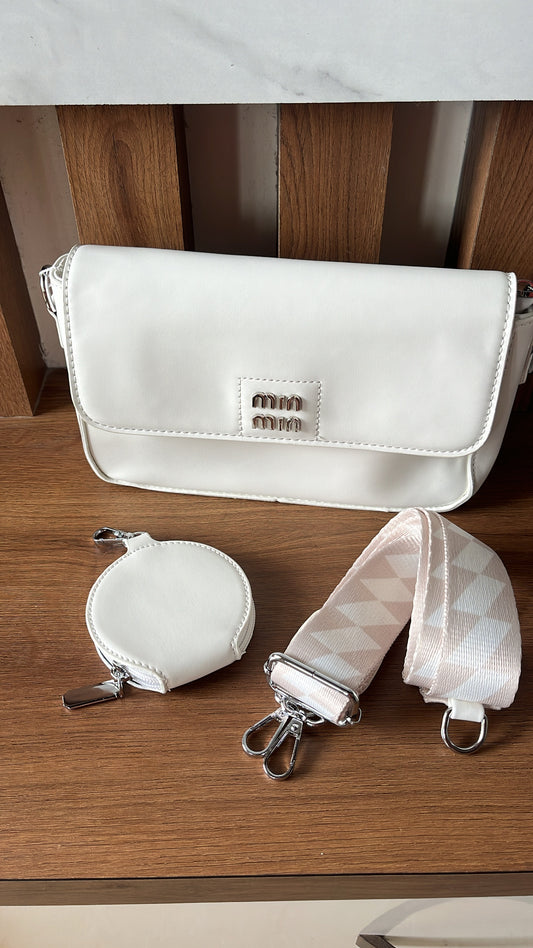 Min Min Bag with Coin Pouch and Broad Belt