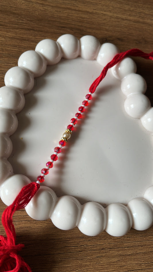 Red Rakhi thread