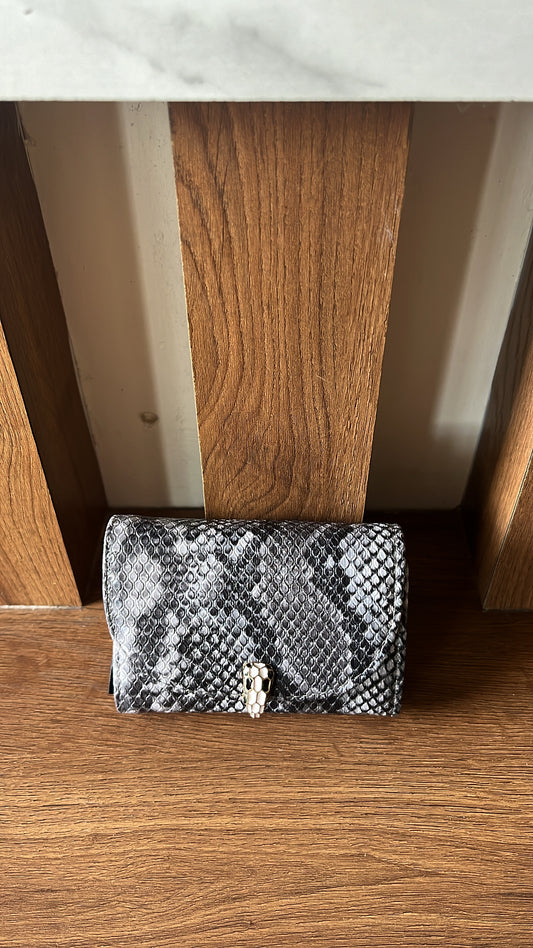 Grey Snake Wallet