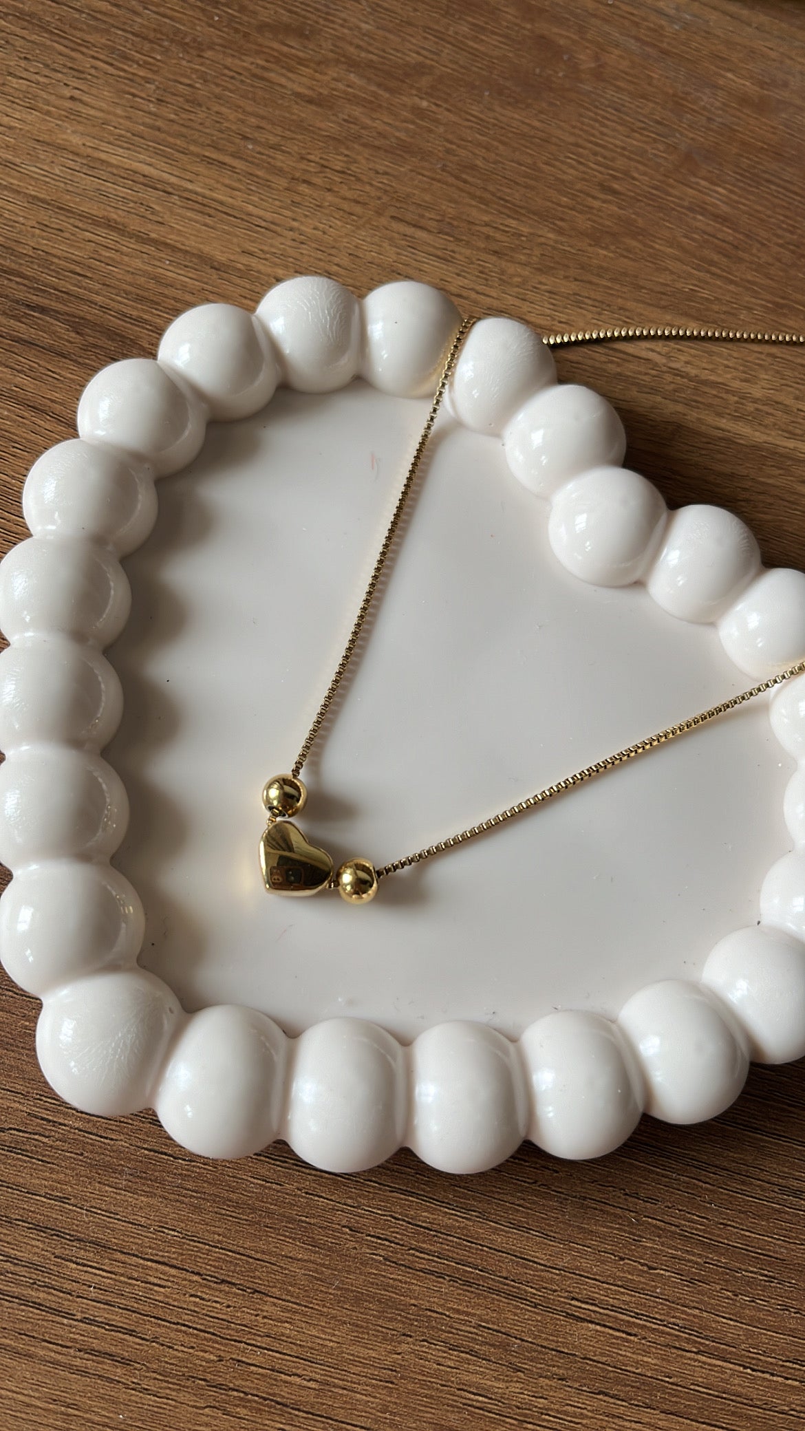 Heart Necklace - Gold