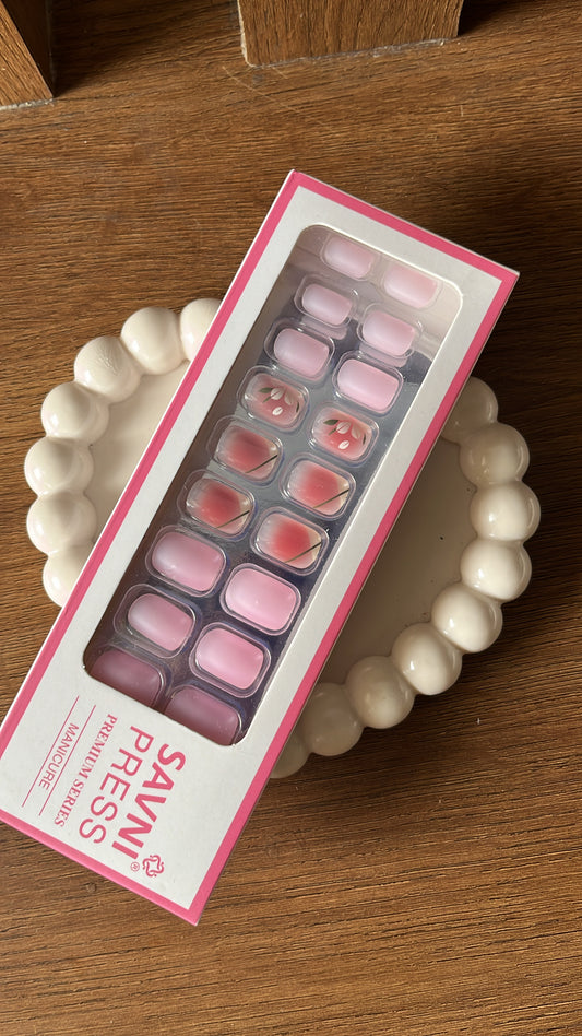 Baby Pink: 24 nails in a box - High Quality Nails