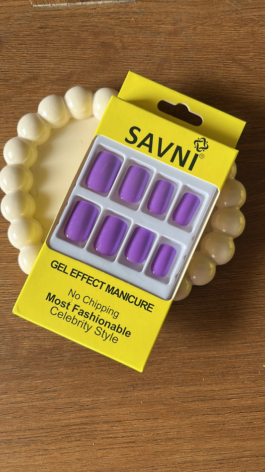 Lavender: 12 nails in a box - Premium Nails