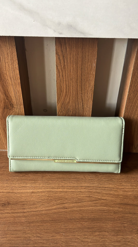 Green Long Wallet