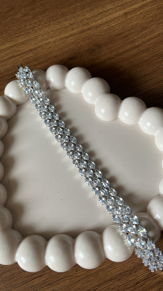 Tennis Bracelet - Silver