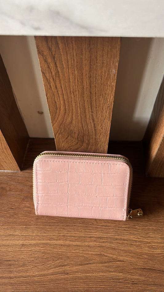 Croc Pink Wallet