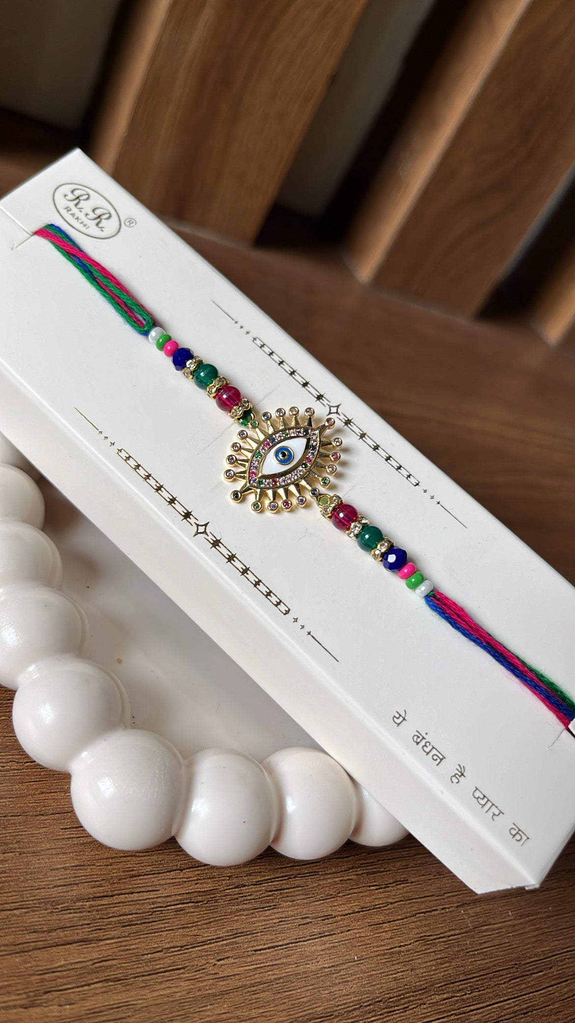 Evil Eye Multicolor Rakhi