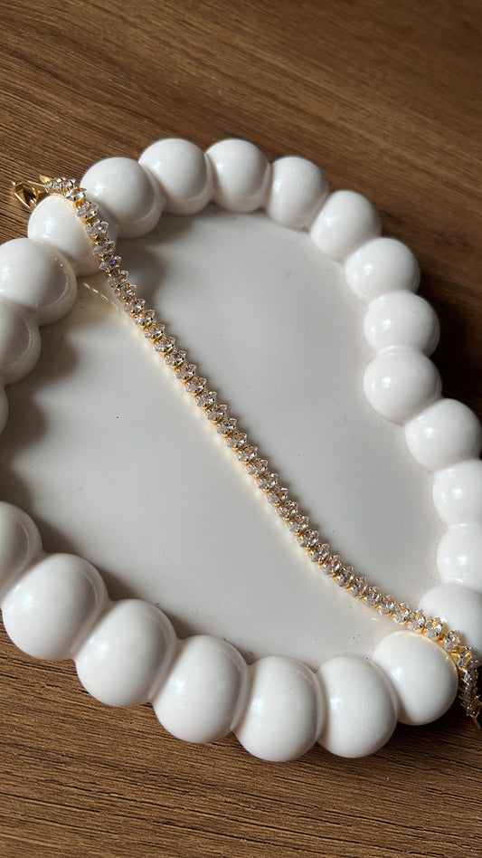 Tennis Bracelet - Gold