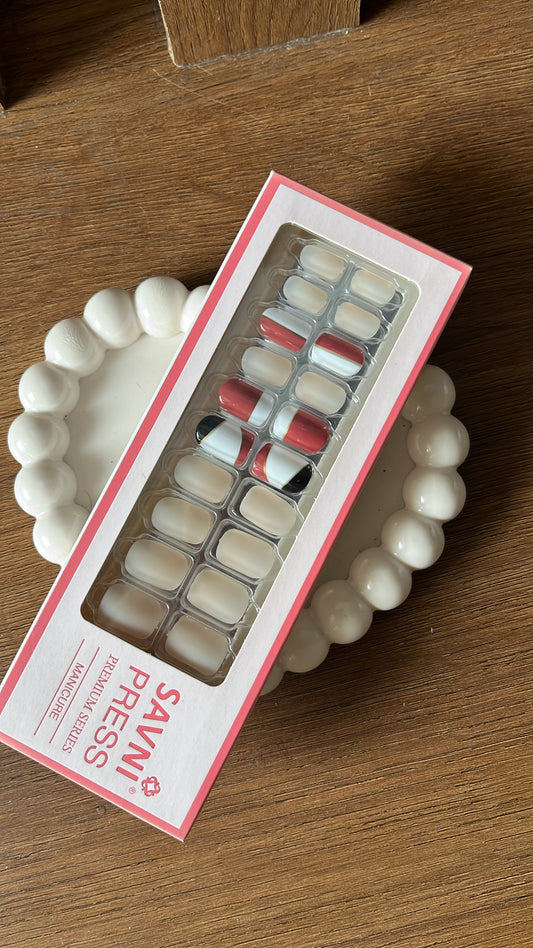Nude: 24 nails in a box - High Quality Nails