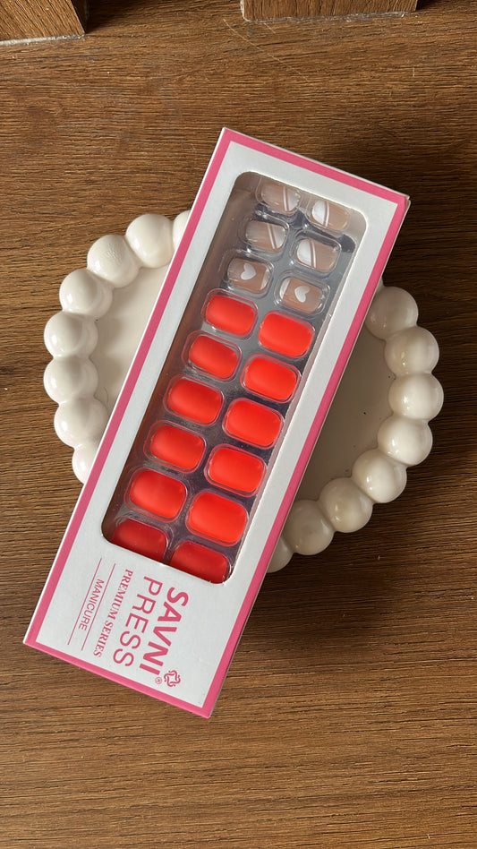 Orange: 24 nails in a box - High Quality Nails