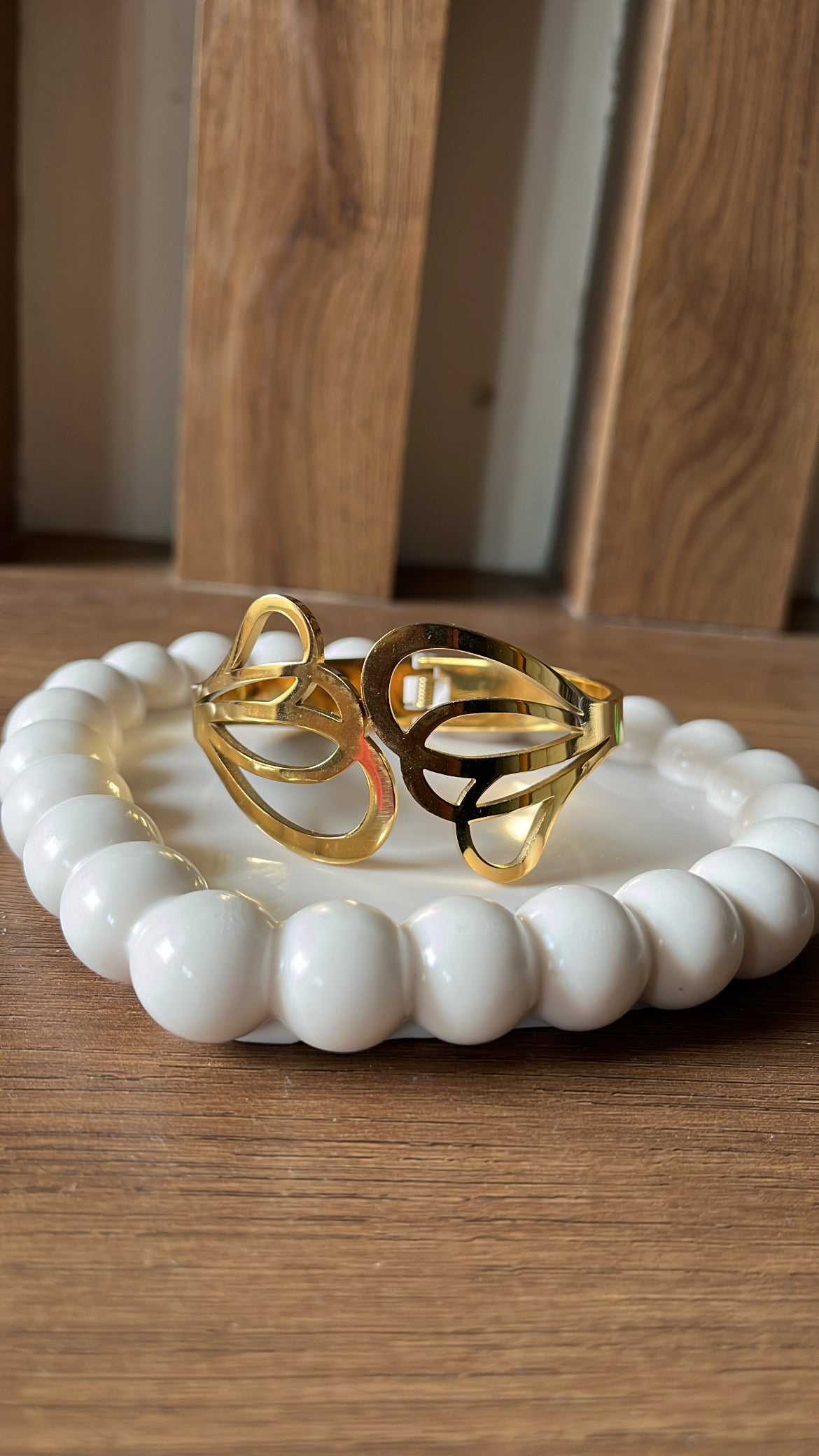 Abstract Cuff Bracelet