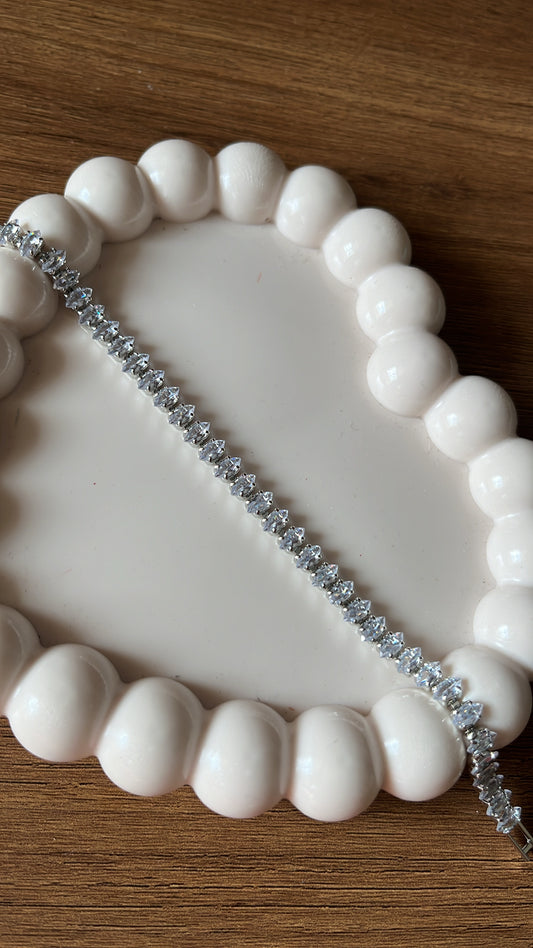 Tennis Bracelet - Silver