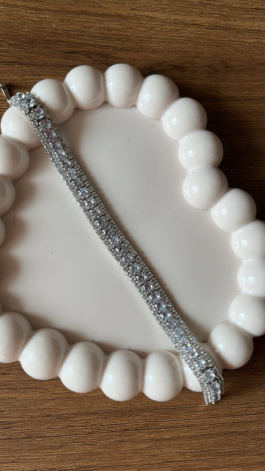 Tennis Bracelet - Silver