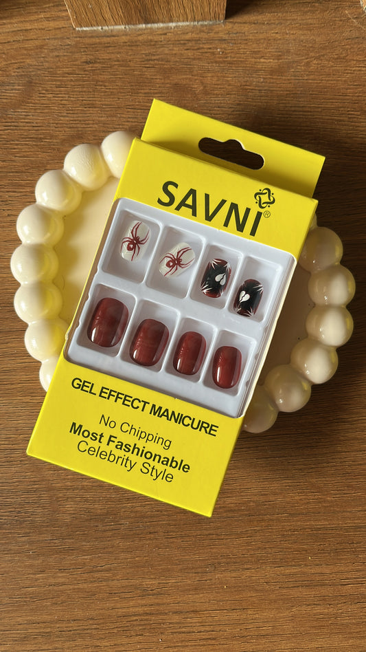 Maroon: 12 nails in a box - Premium Nails
