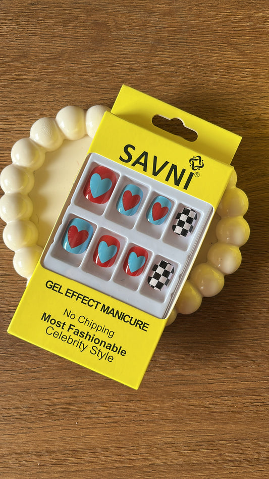 Race Car: 12 nails in a box - Premium Nails