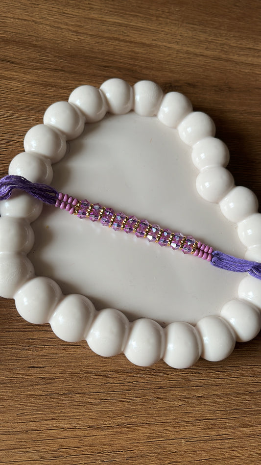 Purple Rakhi Thread