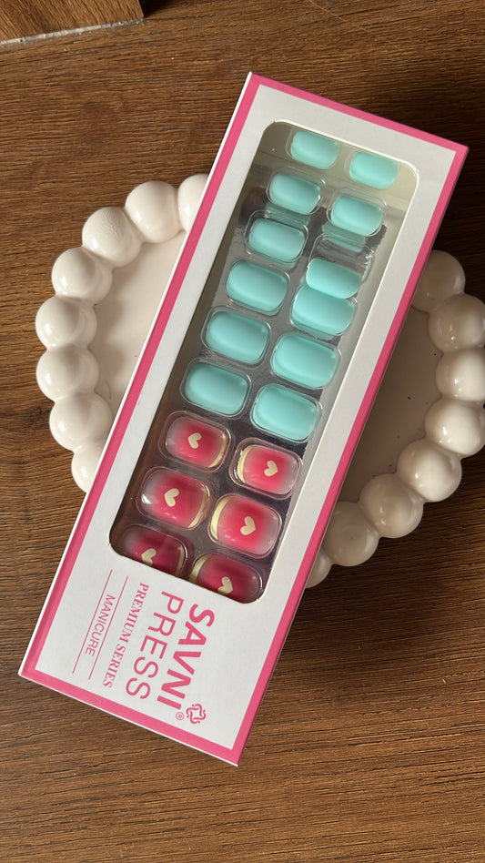 Blue: 24 nails in a box - High Quality Nails