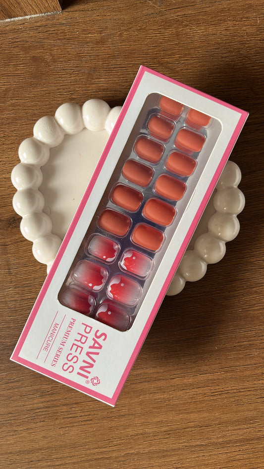 Orange: 24 nails in a box - High Quality Nails