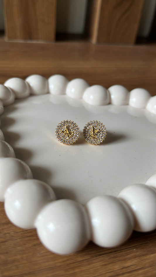 LV AD Studs - Gold