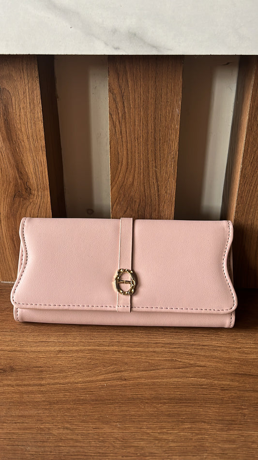 Pink Long Wallet