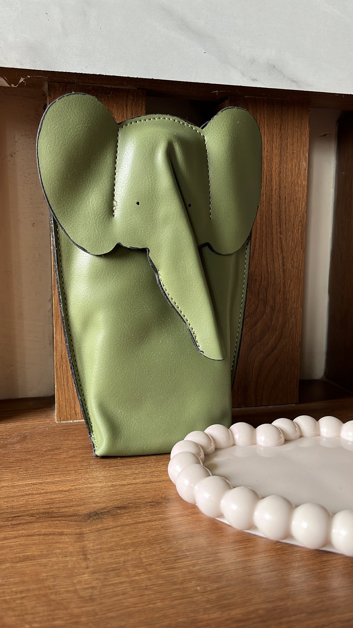 Quirky Elephant Mobile Sling - Green