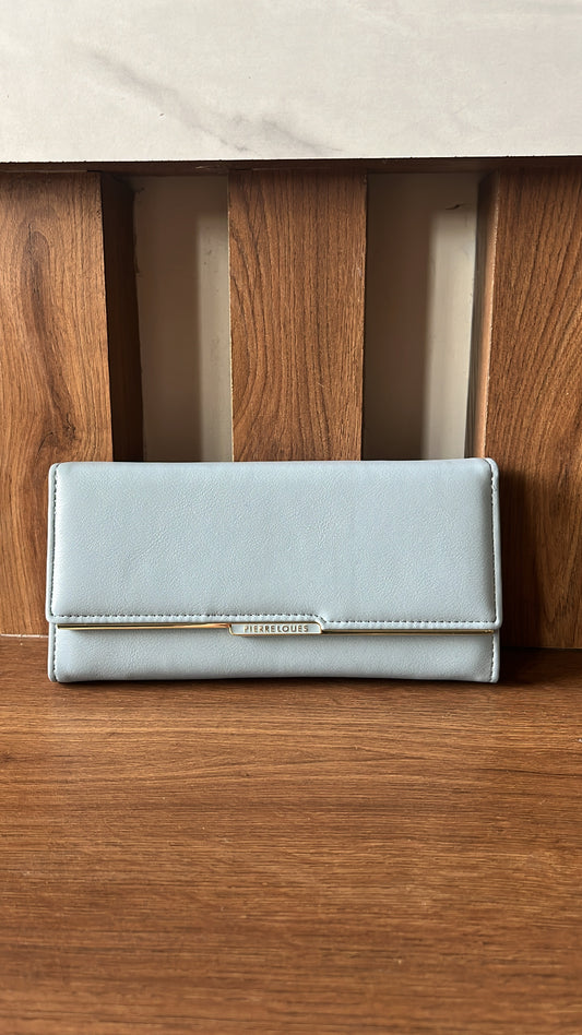 Blue Long Wallet