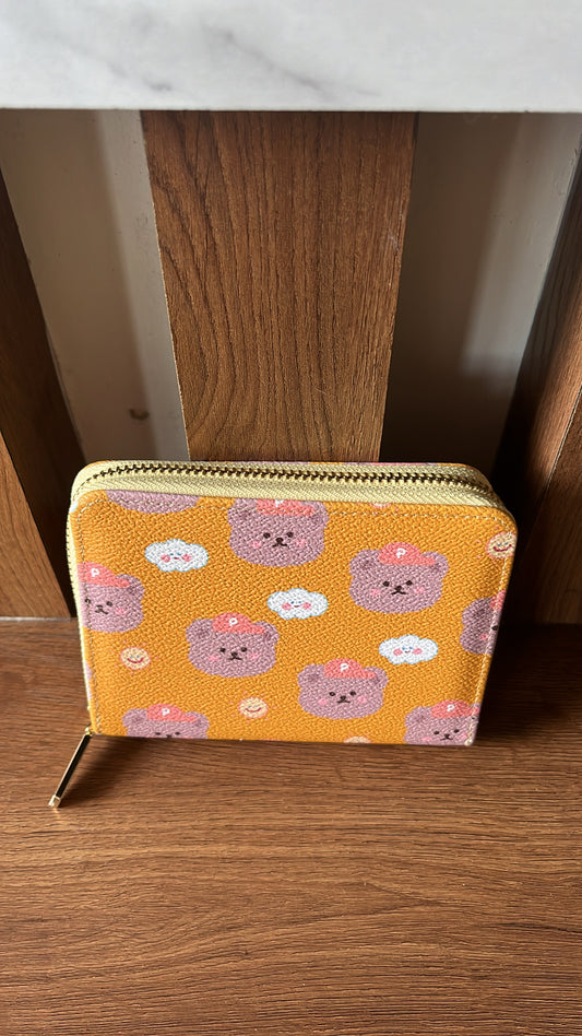 Yellow Teddy Wallet